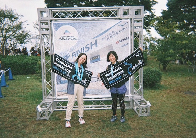 横浜ペアマラソン完走jpeg